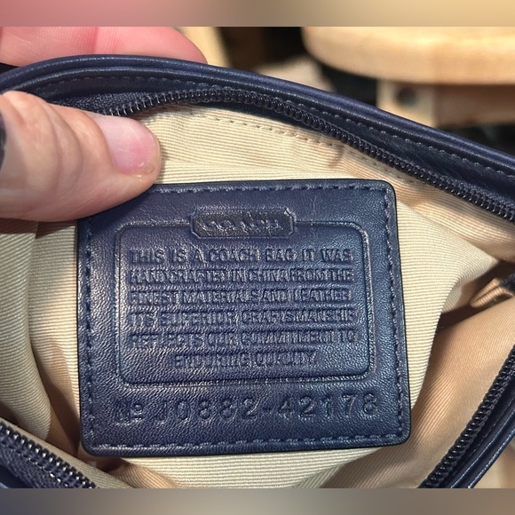 2008 SET Coach Madison Op Art Julianne Shoulder Bag w/ Fold-over Clutch Wristlet - Picture 15 of 15